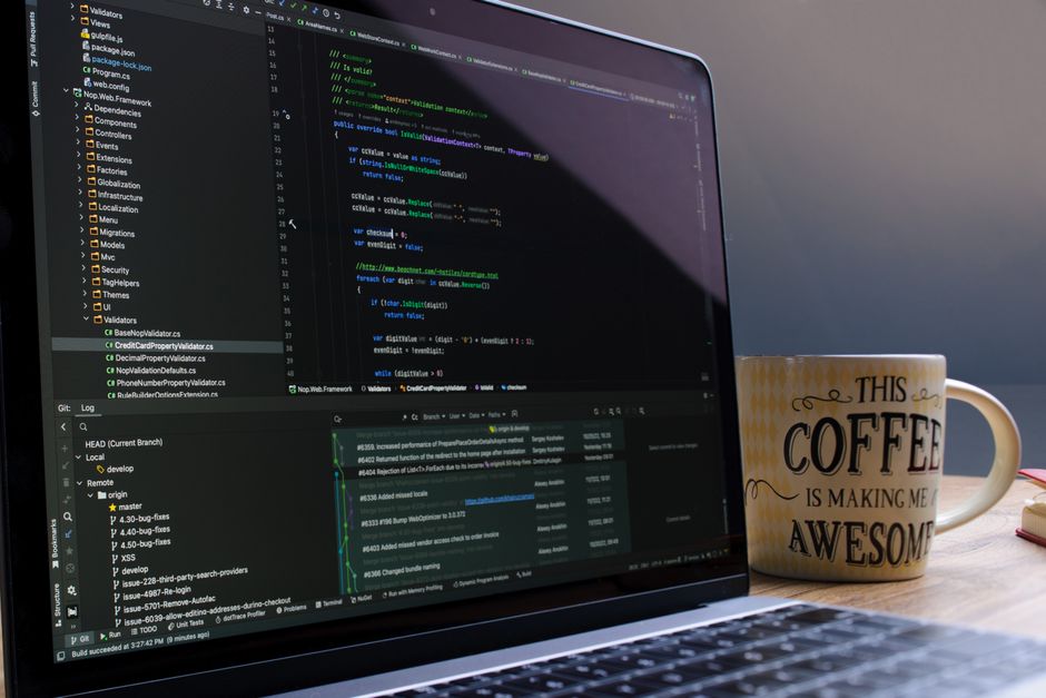 Laptop with coding software