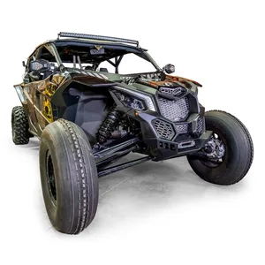 DRT Motorsports RZR Front Winch Bumper Steel - POLARIS