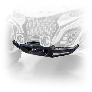 DRT Motorsports RZR Front Winch Bumper Steel - POLARIS