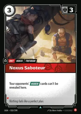 Noxus Saboteur
