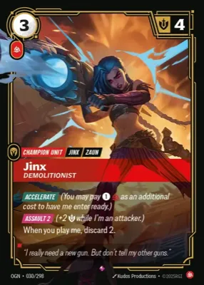 Jinx, Demolitionist