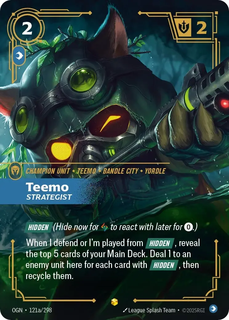 Teemo, Strategist