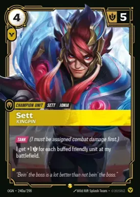 Sett, Kingpin