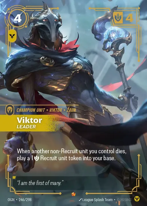 Viktor, Leader
