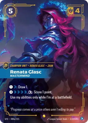 Renata Glasc, Mastermind