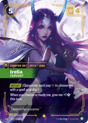 Irelia, Fervent
