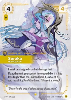 Soraka, Wanderer