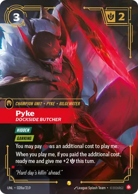 Pyke, Dockside Butcher