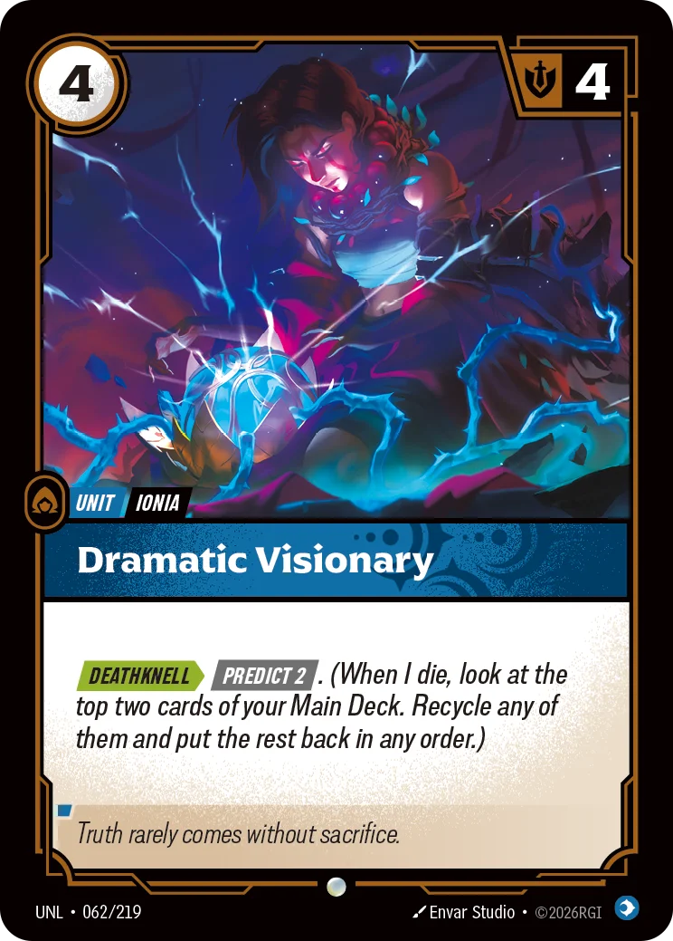 Dramatic Visionary
