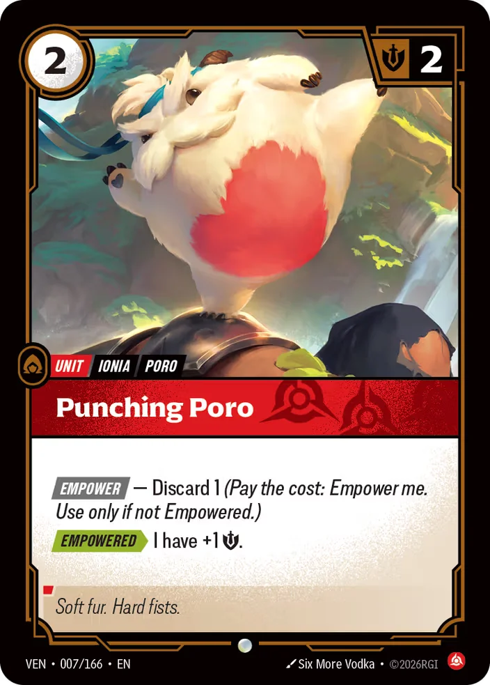 Punching Poro