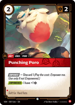 Punching Poro