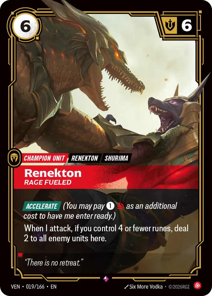 Renekton, Rage Fueled