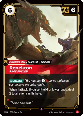 Renekton, Rage Fueled