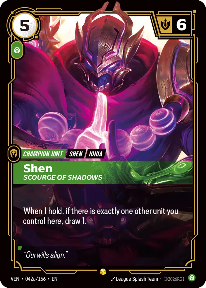 Shen, Scourge of Shadows