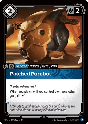 Patched Porobot