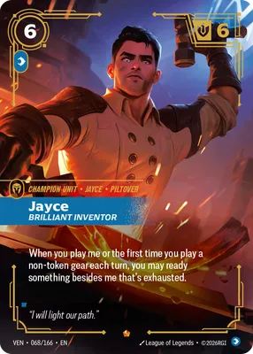 Jayce, Brilliant Inventor