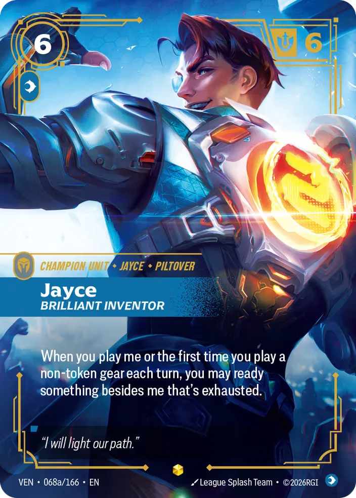 Jayce, Brilliant Inventor