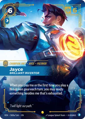 Jayce, Brilliant Inventor
