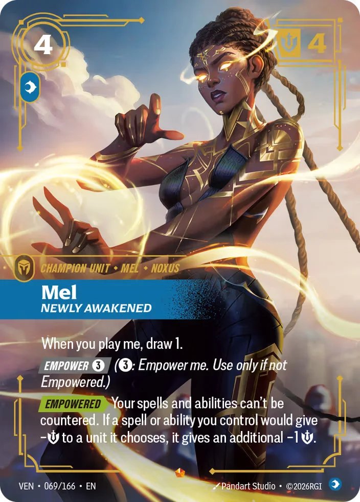 Mel, Newly Awakened