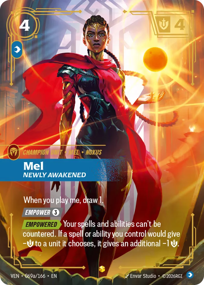 Mel, Newly Awakened