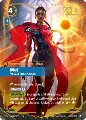 Mel, Newly Awakened