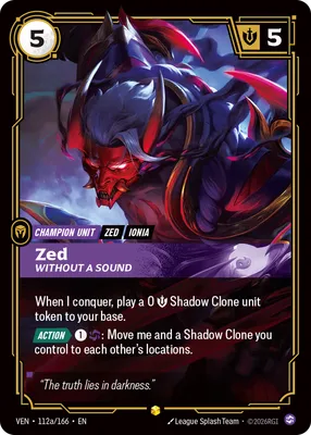 Zed, Without a Sound
