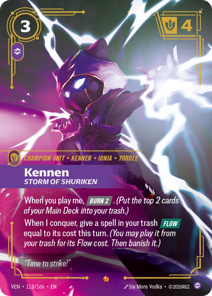 Kennen, Storm of Shuriken