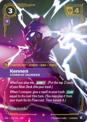 Kennen, Storm of Shuriken