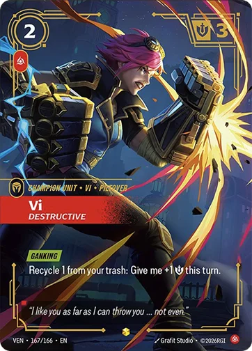 Vi, Destructive