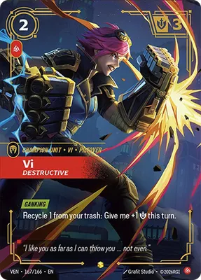 Vi, Destructive