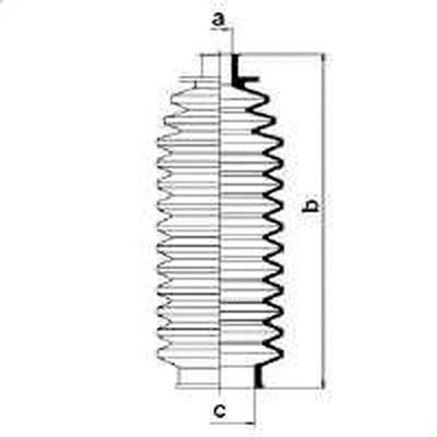 Bellow, steering (83596)