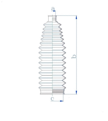 Bellow, steering (84201)