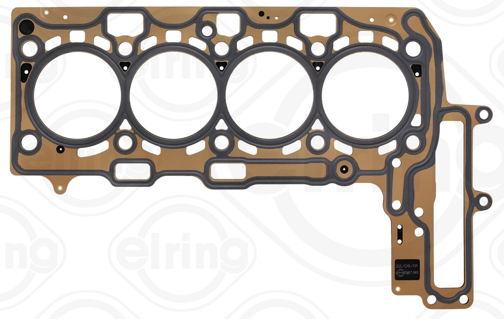 Gasket, cylinder head (597.140)