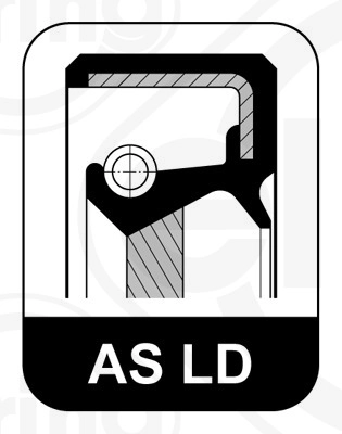 Shaft Seal, crankshaft (580.988)