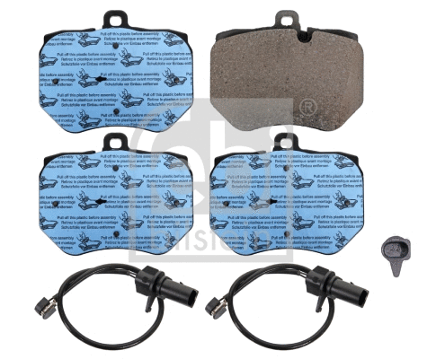 Brake Pad Set, disc brake (16936)