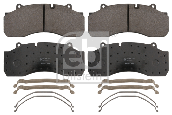 Brake Pad Set, disc brake (16635)