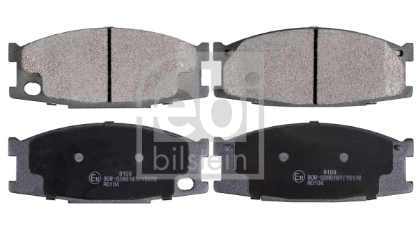 Brake Pad Set, disc brake (16949)