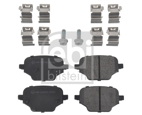 Brake Pad Set, disc brake (171002)