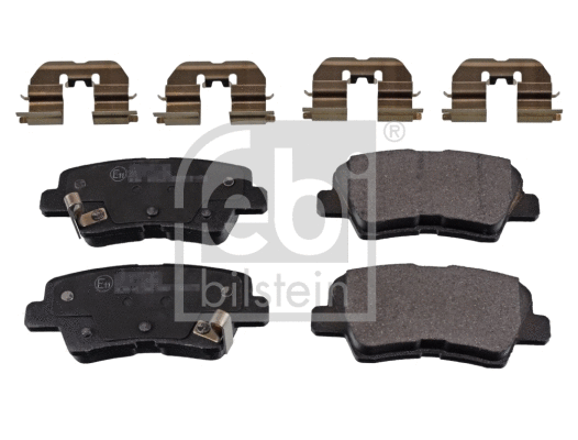 Brake Pad Set, disc brake (116378)