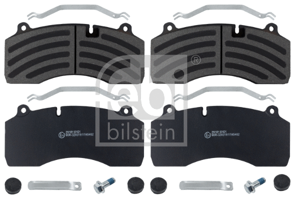 Brake Pad Set, disc brake (171245)