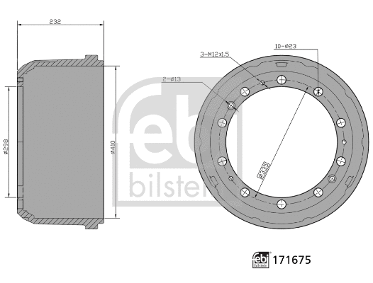 Brake Drum (171675)