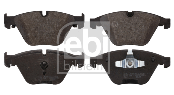 Brake Pad Set, disc brake (16728)