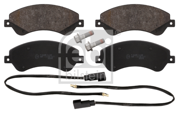 Brake Pad Set, disc brake (16673)