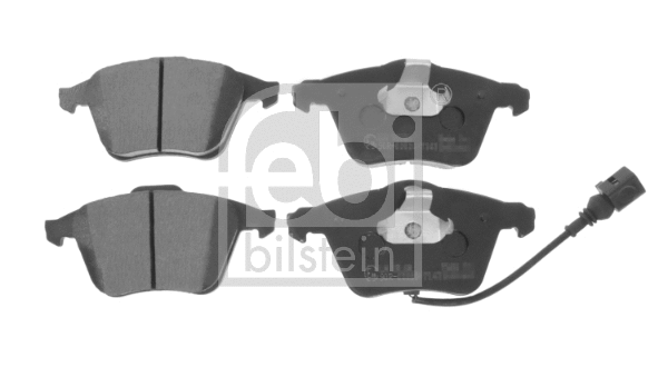 Brake Pad Set, disc brake (16796)