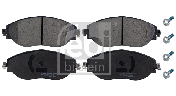 Brake Pad Set, disc brake (116243)