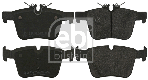 Brake Pad Set, disc brake (16989)
