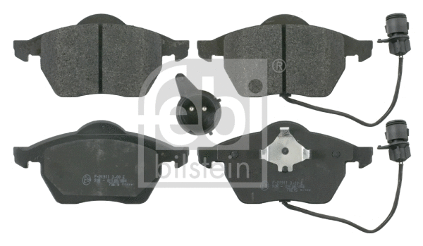 Brake Pad Set, disc brake (16058)