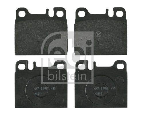 Brake Pad Set, disc brake (16254)