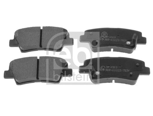 Brake Pad Set, disc brake (116336)