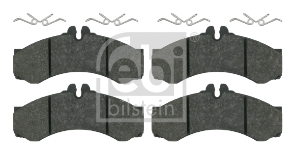 Brake Pad Set, disc brake (16164)
